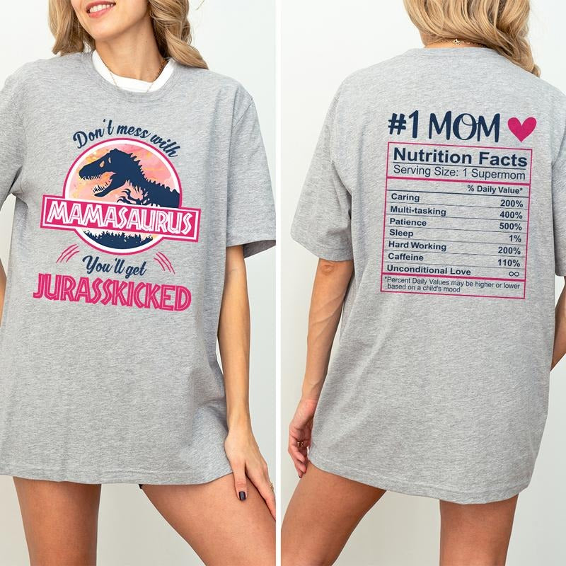 Don't Mess With Mamasaurus You'll Get Jurasskicked, Funny Mom Shirt, Funny Mom Gift, Mother's Day Shirt, Mother's Day Gift, Funny Mama Gift