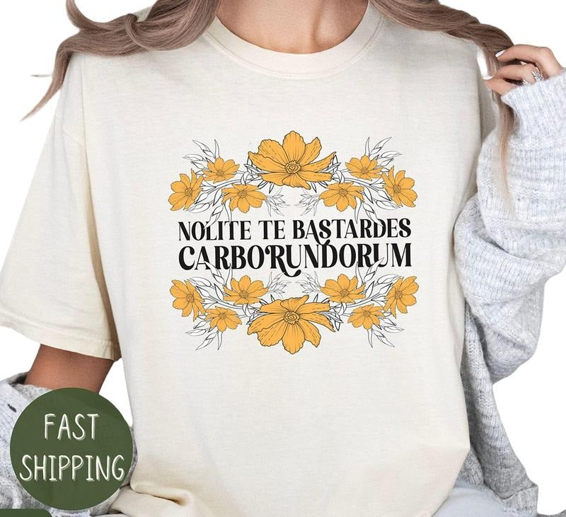 Don't let the bastards grind you down Shirt Subtle Feminist tee T-Shirt