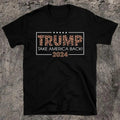 Donald Trump 2024 Take America Back Leopard Print - Donald Trump President 2024 Election Politics Hoodie Sweatshirt Tshirt Crewneck Cotton