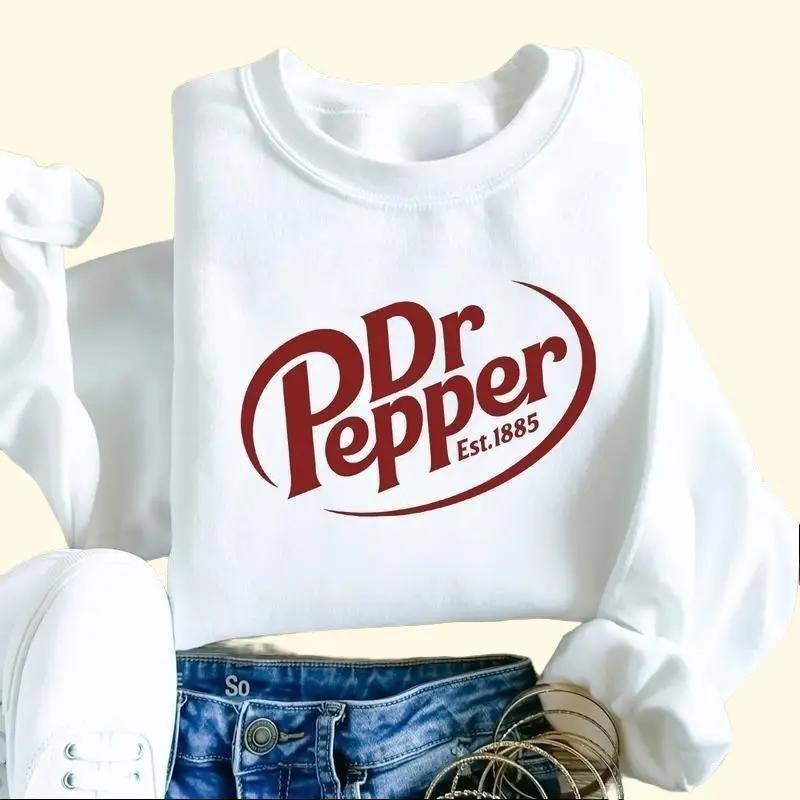 Dr. Pepper Sweatshirt, Dr Pepper Lover, Dr Pepper 1885 Gift, Gift for Girlfriend, Unisex Classic Cotton Tee, For Men, For Women