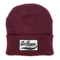 Dr Pepper Trademark Logo Beanie - Burgundy