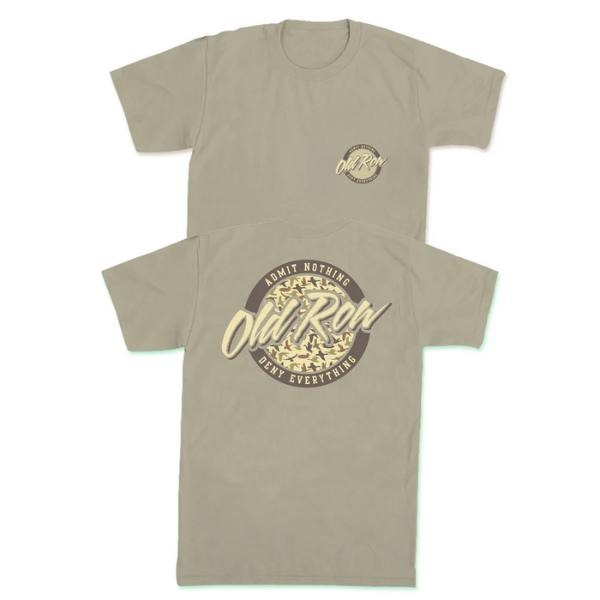 Duck Camo Circle Logo Pocket Tee, Vintage Graphic Tees, Vintage Crewnecks Tees
