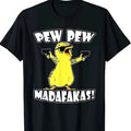 Duck Pewww Pewww Madafakas Funny Meme Vintage T-shirt