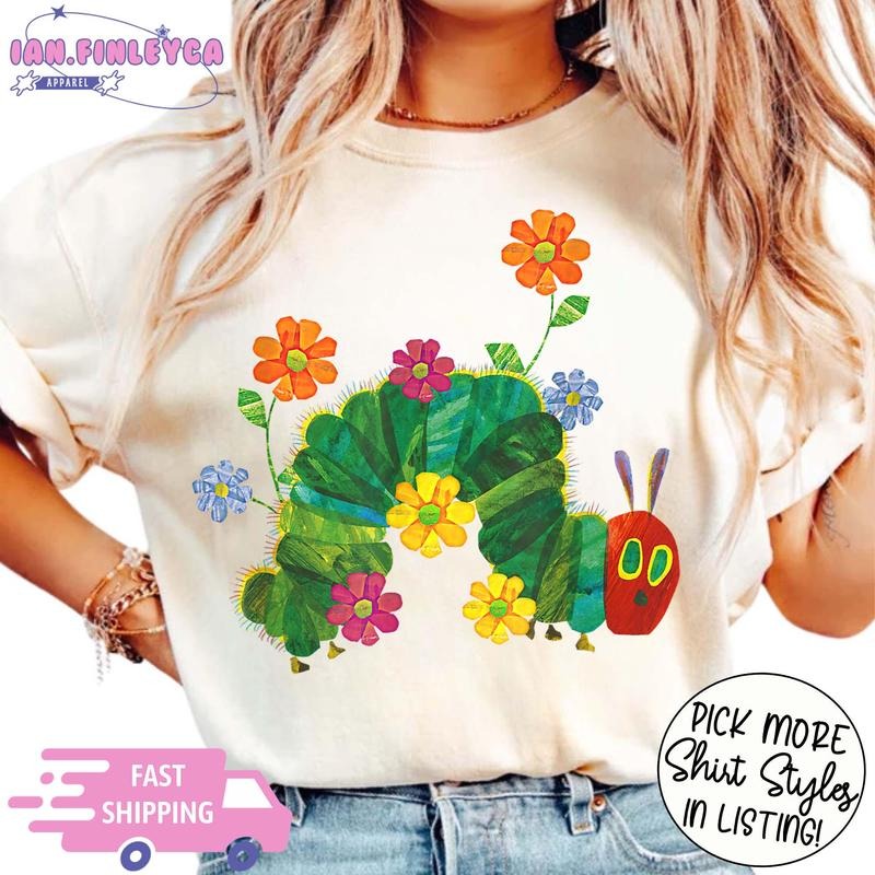 Eat The Rich Shirt, The Very Hungry Caterpillar Shirt, Book Lover Gift, Children's Book Tee, Teacher Gift, Back To School Shirt