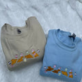 Embroidered Easter Dino Nuggets, Embroidered Dino Nuggets Sweatshirt
