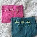 Embroidered Jellyfish Shirt, Embroidered Tshirt