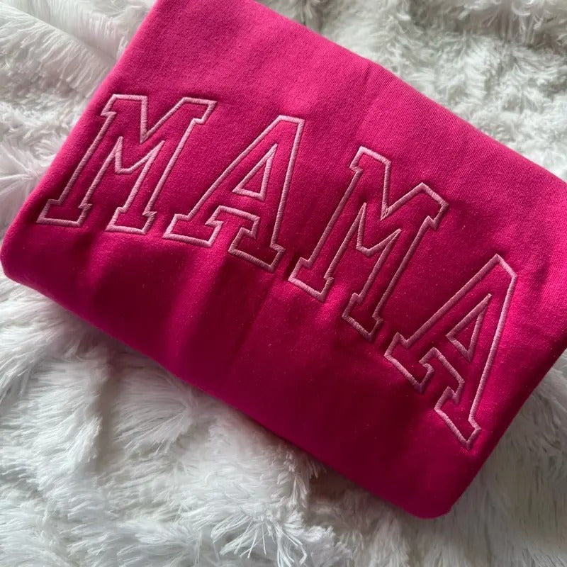 Embroidered MAMA Sweatshirt