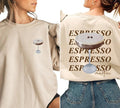 Espresso Martini Shirt Retro Cocktail crewneck