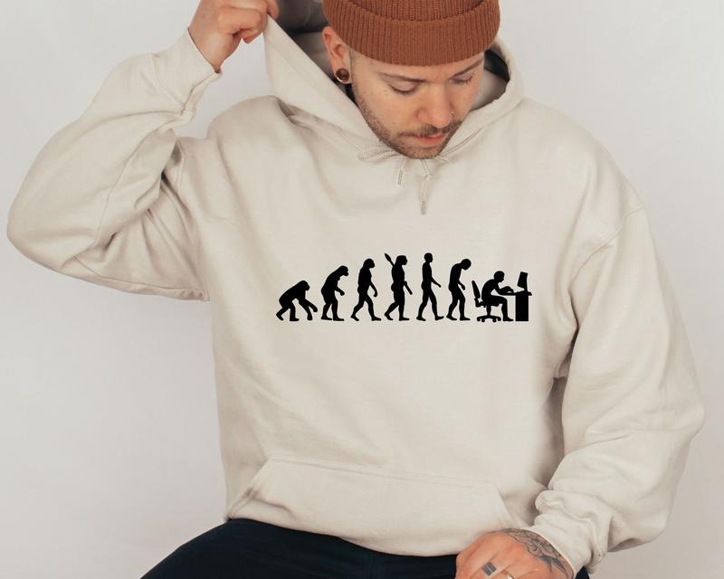 Evolution Of Programmer Hoodie Born To Coding Hoodie Funny Programmer Hoodie Programmer Evolution Sweatshirt Funny Coding Hoodie  sweater