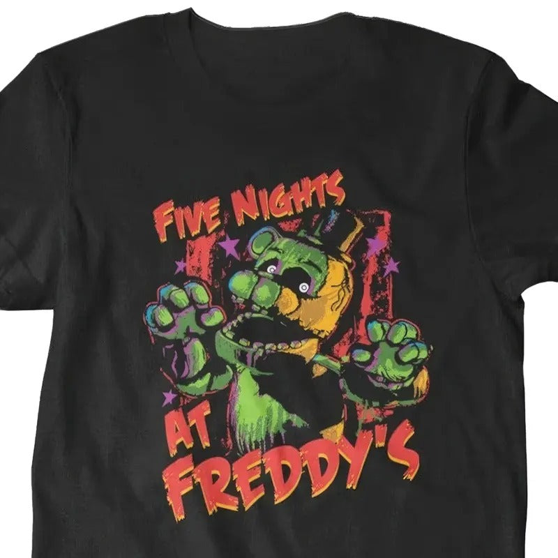 FNAF T-shirt Collection Phantom Freddy, Five Nights at Freddy's Gaming Shirts !