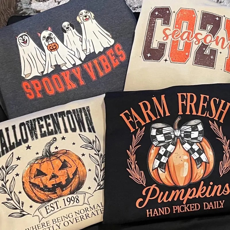 2 for $38 Surprise Halloween/Fall Crewnecks!