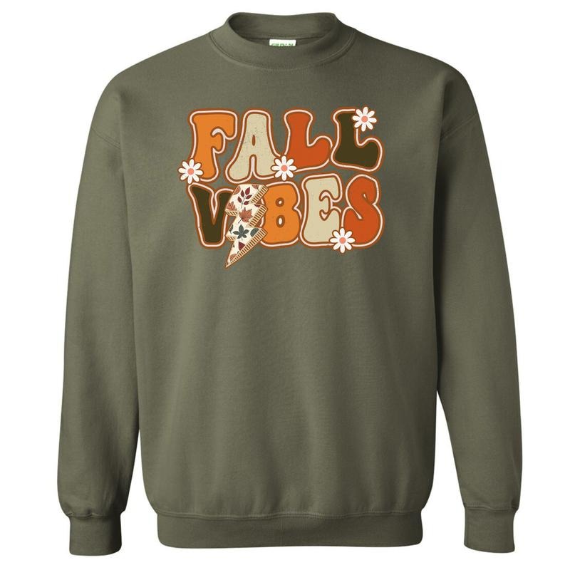 Fall Floral Vibes Sweatshirt 'NLB'