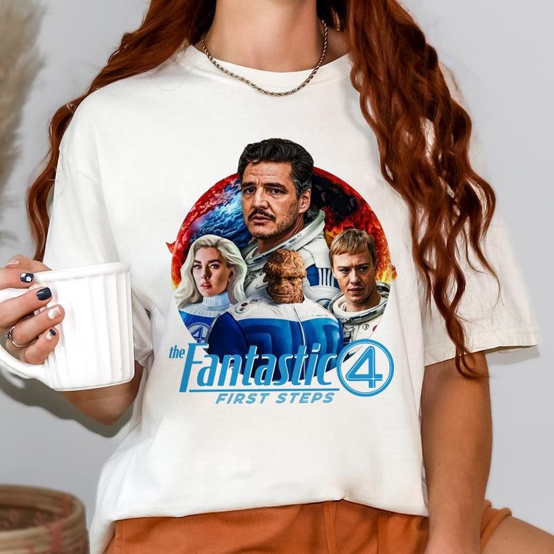 Fantastic 4 First Steps T-Shirt, Movie Sweatshirt