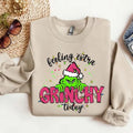 Feeling Extra Grienchy Today Christmas Sweatshirt, Funny Grinccch Sweatshirt, Griench Sweatshirt, Christmas Sweatshirt, Christmas Gift Classic Cotton