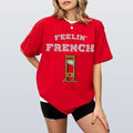 Feeling French T-shirt Unique Graphic Print For Standout Styl Unique Design For Everyday Wear