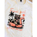 Feral Girl Summer Graphic Top