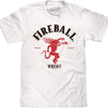 Fireball Whisky Dragon Logo T-Shirt - White