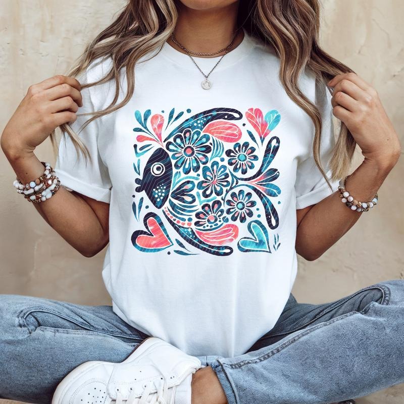 Fish DTF Transfers - THIS IS NOT A SHIRT