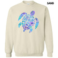 Floral Sea Turtle Sweatshirt 'NLB'