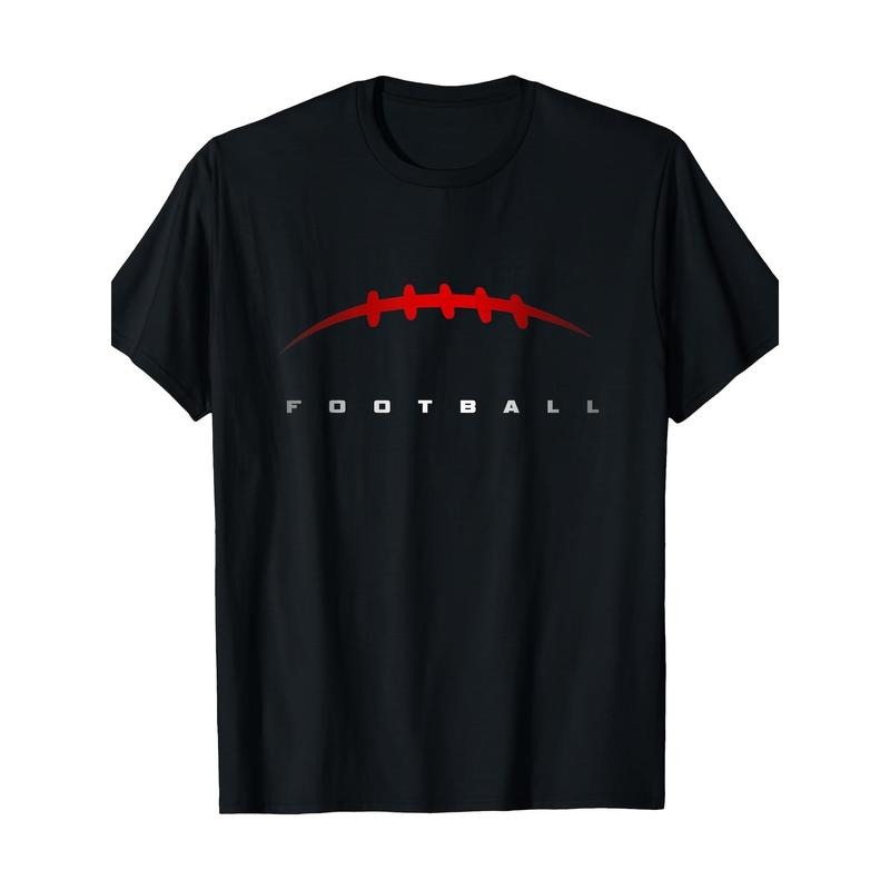 Football Clothing - Football T-Shirt-100%cotton-220 made in usa