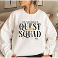 Fourth Wing Quest Squad Shirt, Dragon Rider Shirt, Basgiath War College Shirt, Unisex Sweater Pullover Tee