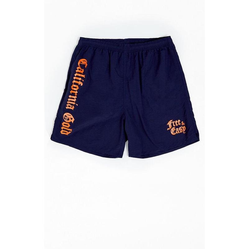 Free & Easy Men's Cali Gold 6.5" Swim Trunks