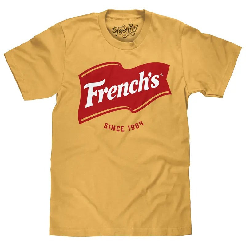French's Mustard Since 1904 T-Shirt - Yellow