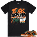 Fuch around and find out Ceramic Dunks Shirt to Match - Dunks Matching Sneaker Tees