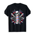Funny Barber Gift For Men Barbershop Pole Tools Hairstylist T-Shirt - Made in USA