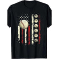 Funny Baseball Player Men T-Shirt -  made in usa