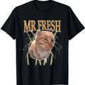 Funny Cat Meme Eye Eating Cat Mr Fresh Cat T-Shirt