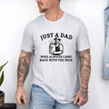 Funny Dad Shirt, Just A Dad Who Always Came Back With The Milk Shirt, Father's Day Gift, Aesthetic Unhinged Apparel Tee, Cute Humor Shirt