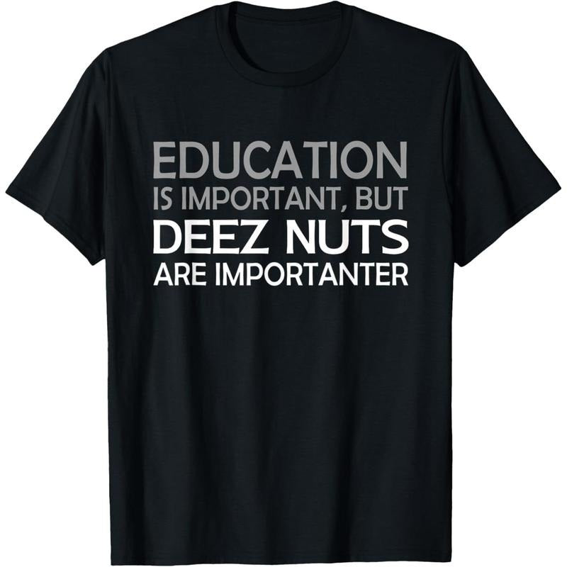 Funny Deez Nuts Shirt Nut Lover Men & Women Gift T-Shirt made in usa