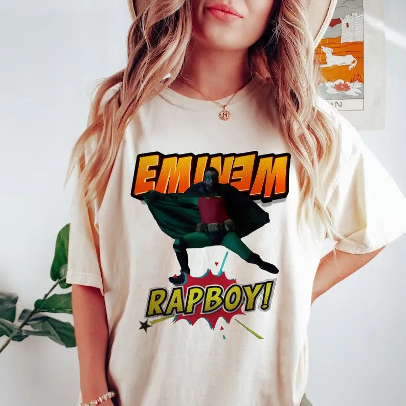 Funny Eminem Shirt Eminem Rapboy T-shirt Houdini New Song Sweatshirt Boy Rapper Hoodie Gift For Fans Men Women