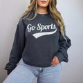 Funny Go Sports Sweatshirt, Women's Game Day Crewneck, Sarcastic Sports Shirt, Sport Fan Gift, Sports Mom, Go Team Yay Sports, Varsity Style, Yay Sports Sweatshirt CQs