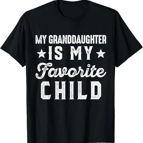 Funny Grandma Shirt, Gift For Grandmother, Funny Grandpa Grandma T-Shirt Casual Cotton Top