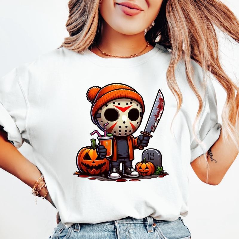 Funny Halloween Shirt, Very Demure Halloween Shirt, Pink Halloween Spooky Season Trending Item Fall Clothing, Very Demure Very Mindful Halloween Sweatshirt, Cute Girly Halloween Shirt For Women, Halloween Shirts 2024, Halloween Gift For Men Women Shirt