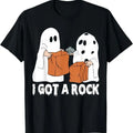 Funny Halloween Shirts For Men, Funny Boo Ghost Scary I Got A Rock Halloween T-Shirt Menswear - Available from size S to 5XL