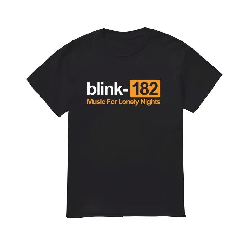 Funny Meme Shirt, Blink-182 Music For Lonely Nights Tee, Gift Unisex T-Shirt
