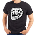 Funny Meme Shirt, Troll Face Original Meme Smile Mad Graphic T Shirt Casual Classic