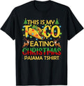 Funny Mexican Christmas Shirt, Christmas Gift, This Is My Christmas Pajama Funny Tacos Lover T-Shirt - Menswear Top Tee