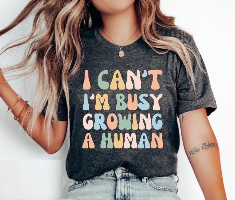 Funny Mom Shirt, Funny Pregnancy Shirt, Mom Shirt, Funny Mama T Shirt, Premium Men Woman Unisex Shirt Pregnancy Announcement, Unisex T-Shirt, Gifts For Women, Short Sleeve Tee Shirt, Gifts For Christmas Birthday Mothers Day Fit Top Womenswear Anniversary