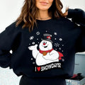 Funny Snowman Shirt, Frosty Sweatshirt, I Love Snowdays Shirt, 90s Film Character Shirt, Merry Christmas Shirt, Xmas Holiday Tee Shirt