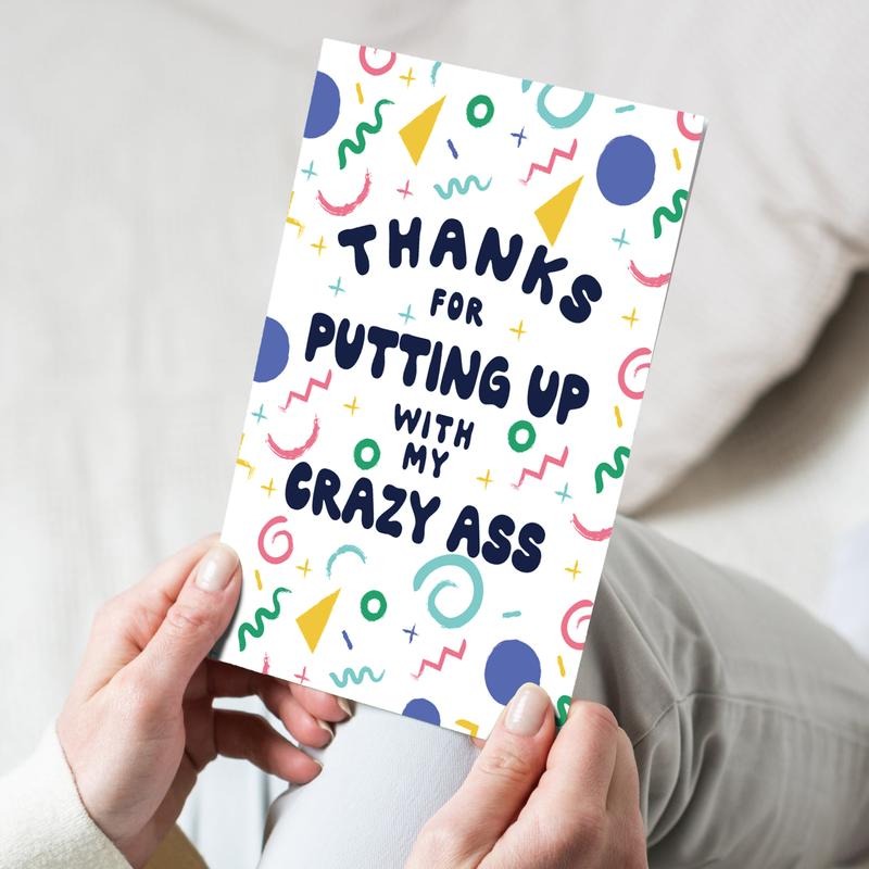 Funny Thank You Card Hilarious Assorted Cards For Saying Thanks With Envelopes