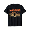 Funny Video Game Art Men Women Game Otaku PC Gamer T-shirt made in usa