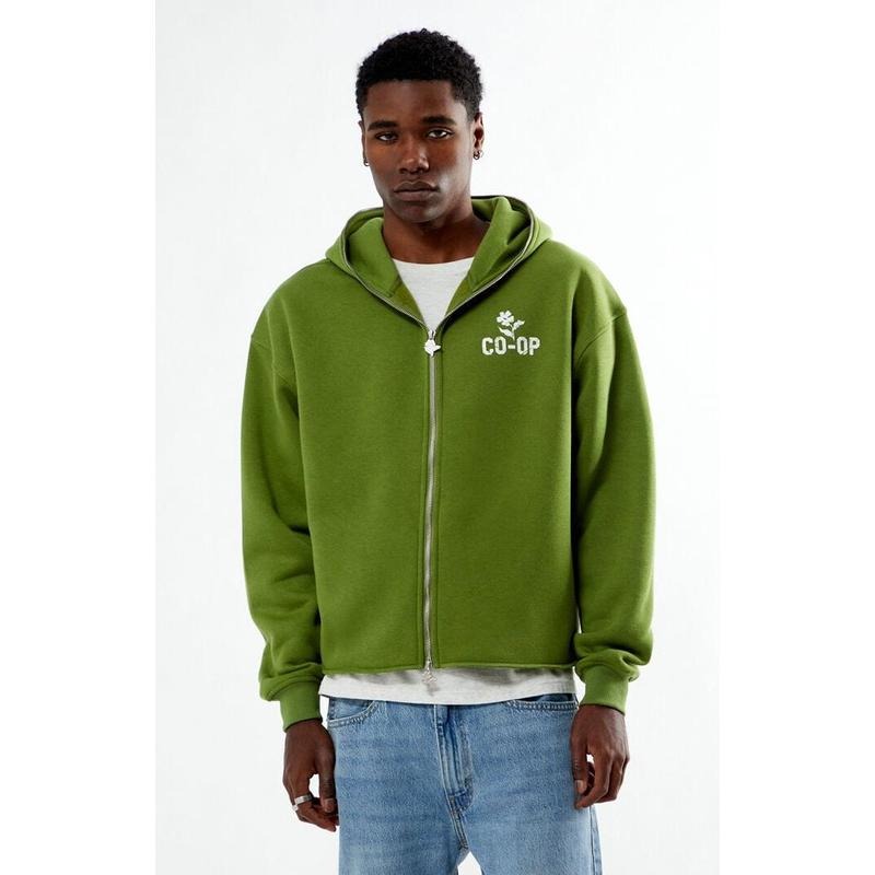 GARDENS & SEEDS Men's Co-Op Statement Zip Up Hoodie
