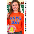 Game Day Sequin Long Sleeve Graphic T-Shirt