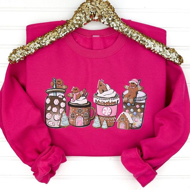 Gingerbread Man Latte Sweatshirt