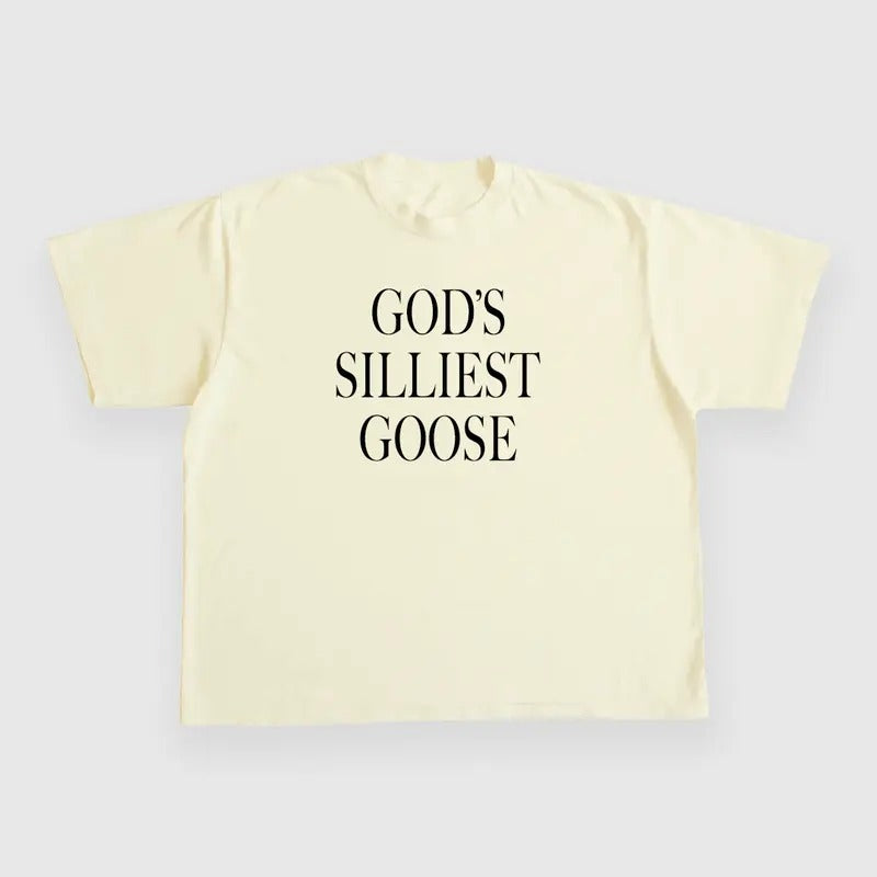 Gods Silliest Goose Custom Printed T-Shirt