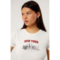 Golden Hour Women's New York Skyline Skimmer T-Shirt